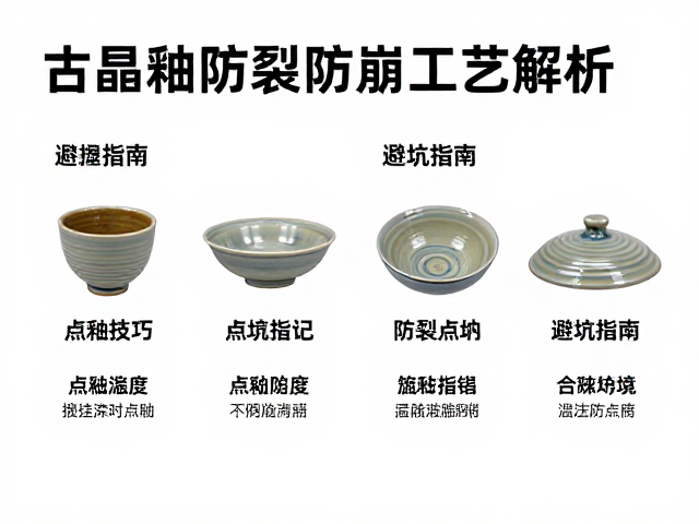 结晶釉防裂防崩工艺解析，点釉技巧与避坑指南