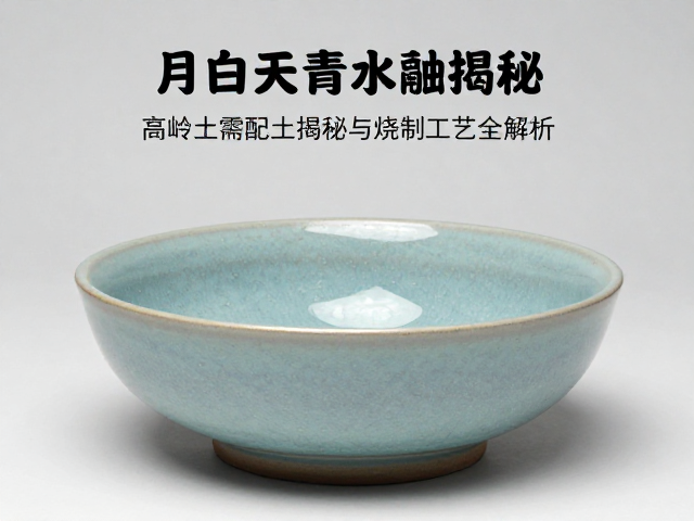 月白天青结晶釉，高岭土配方揭秘与烧制工艺全解析
