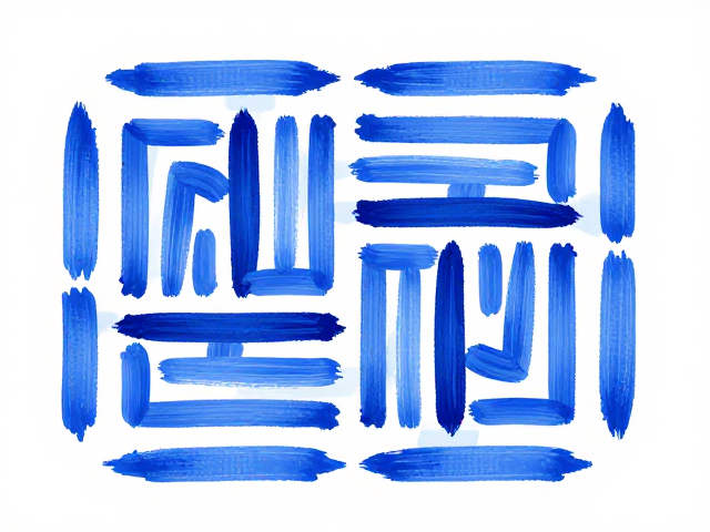钴系颜料笔触控制训练,轻松驾驭几何图案的绘画技巧