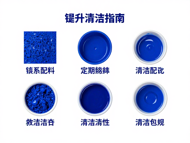 钴系颜料釉料研磨配比与定期清洁指南，提升色彩稳定性