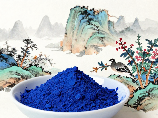 钴系颜料非遗技艺，山水花鸟画中的色彩守护与传承
