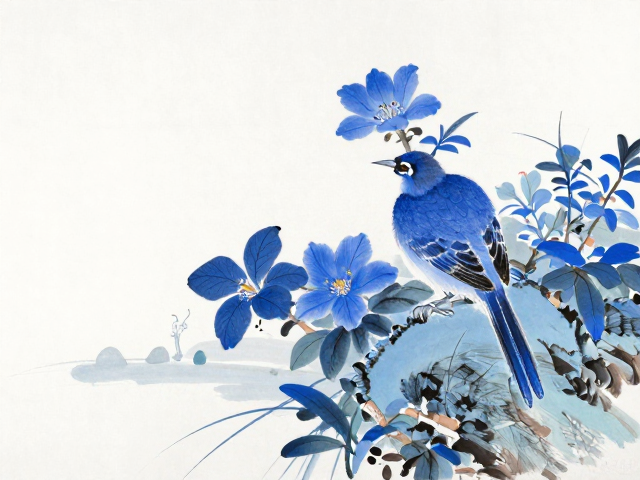 钴系颜料非遗技艺，山水花鸟画中的色彩守护与传承