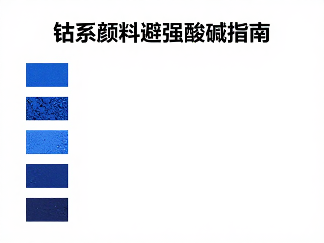 钴系颜料避强酸碱指南,矿物颜料识别与养护技巧