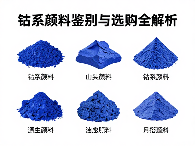 德化矿物颜料识别指南，钴系颜料鉴别与选购全解析