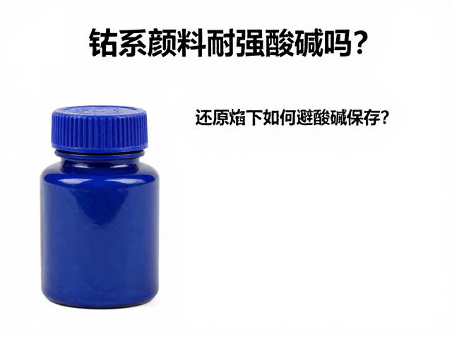 钴系颜料耐强酸碱吗？还原焰下如何避酸碱保存？