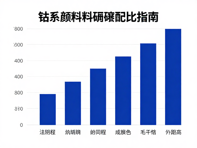 钴系颜料釉料研磨配比指南,画面持久不褪