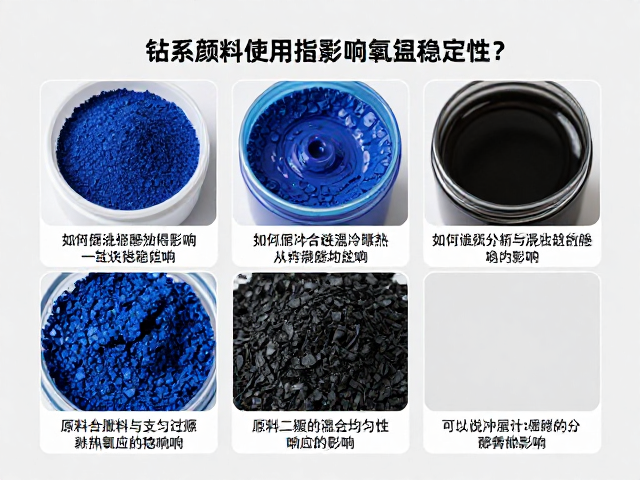 钴系颜料使用指南，如何避免骤冷骤热影响氧化锰稳定性？