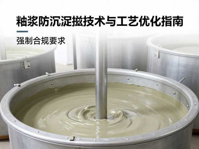 区域性陶瓷原料厂,釉浆防沉淀搅拌技术与工艺优化指南