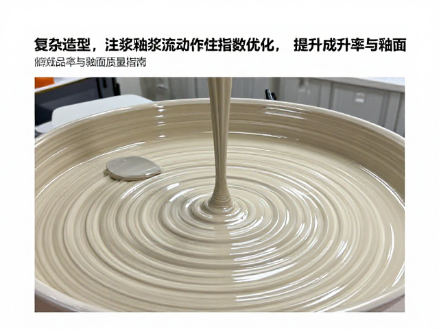 复杂造型注浆釉浆流动性指数优化,提升成品率与釉面质量指南