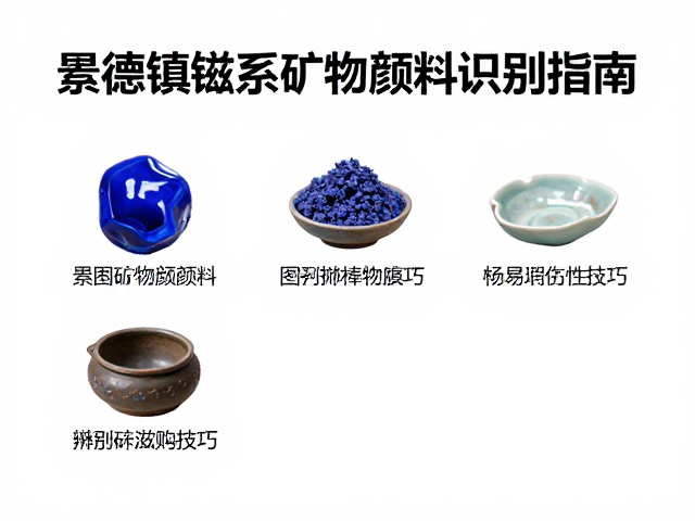 景德镇钴系矿物颜料识别指南，辨别真伪与选购技巧