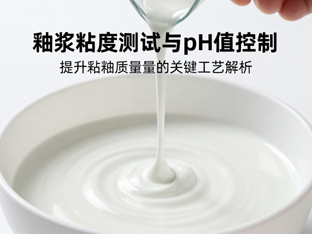 釉浆粘度测试与pH值控制,提升釉面质量的关键工艺解析