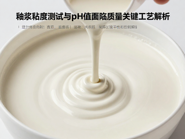 釉浆粘度测试与pH值控制,提升釉面质量的关键工艺解析