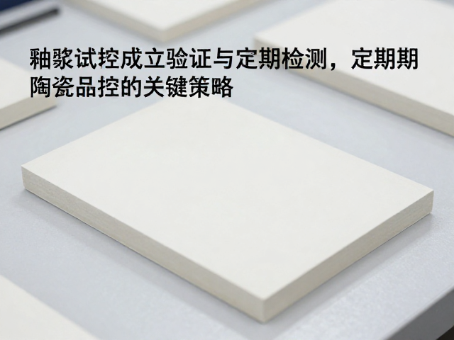 釉浆试片成型验证与定期检测,提升陶瓷品控的关键策略