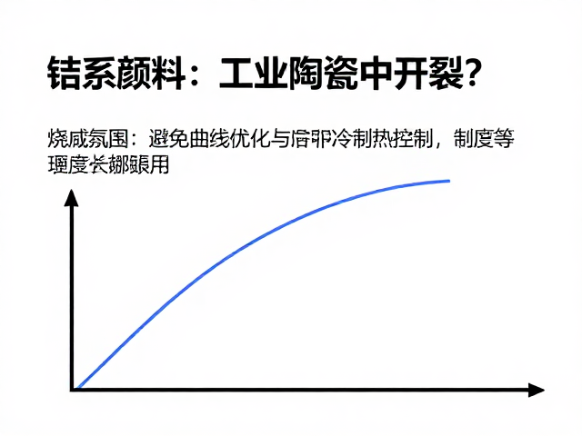钴系颜料在工业陶瓷中的应用,如何避免骤冷骤热开裂?