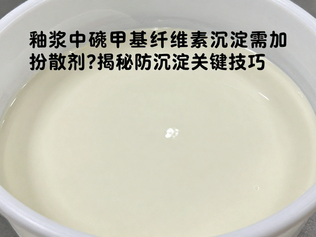 釉浆中羧甲基纤维素沉淀需加分散剂?专家揭秘防沉淀关键技巧