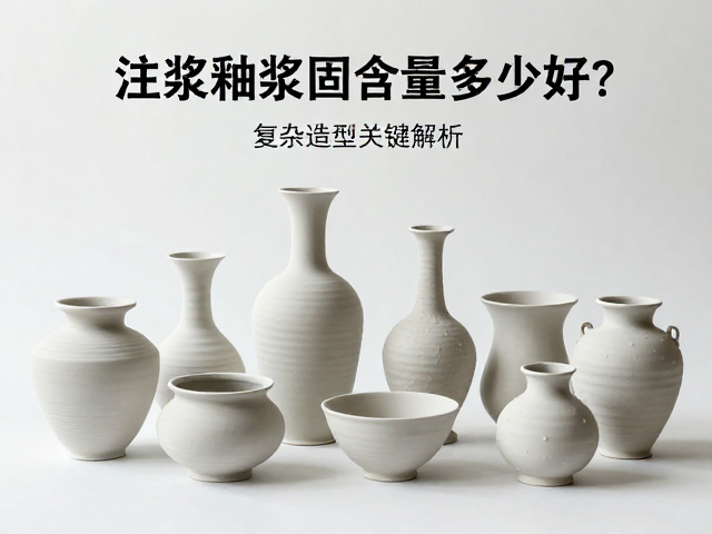 注浆釉浆固含量多少好?复杂造型陶瓷成型关键解析