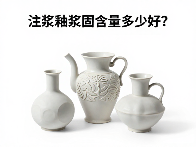 注浆釉浆固含量多少好?复杂造型陶瓷成型关键解析