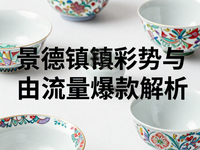景德镇粉彩融入现代几何,2024艺术新趋势与流量爆款解析