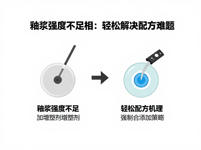 釉浆强度不足？试试加增塑剂与固相，轻松解决配方难题