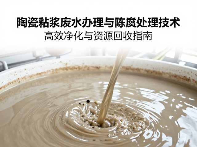 陶瓷釉浆废水处理与陈腐处理技术,高效净化与资源回收指南