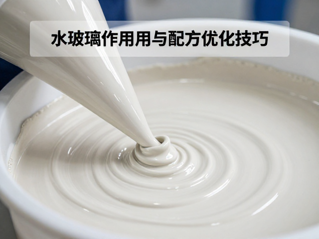 釉浆挤出成型中水玻璃的作用与配方优化技巧