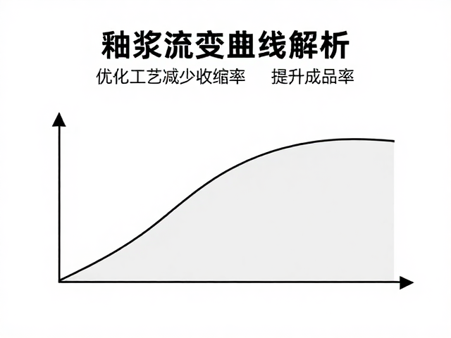 釉浆流变曲线解析,优化工艺减少收缩率,提升成品率