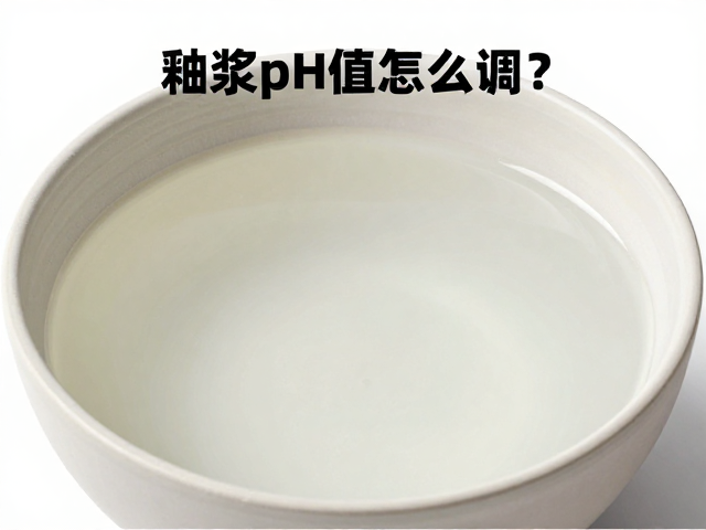 釉浆pH值怎么调？水玻璃添加技巧与配方详解