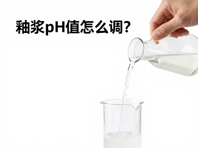 釉浆pH值怎么调？水玻璃添加技巧与配方详解