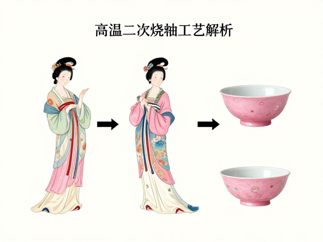 粉彩仕女图,高温二次烧制工艺解析,收藏级瓷器鉴赏指南
