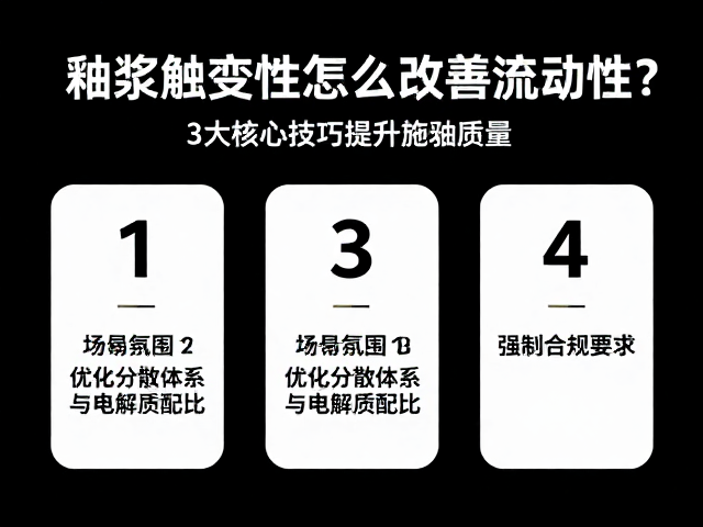 釉浆触变性怎么改善流动性？3大核心技巧提升施釉质量