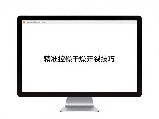 釉浆防干燥开裂技巧,精准控制解胶点,提升成品质量