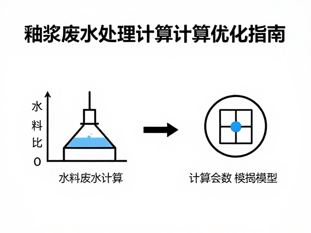 釉浆废水处理,水料比例精准计算与优化指南