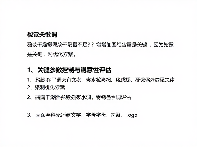 釉浆干燥慢强度不足？增加固相含量是关键，附优化方案
