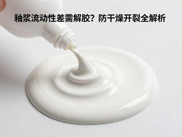 釉浆流动性差需解胶？防干燥开裂全解析