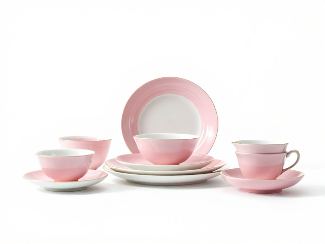 粉彩餐具茶具，层次丰富的艺术美学，打造高颜值餐桌生活
