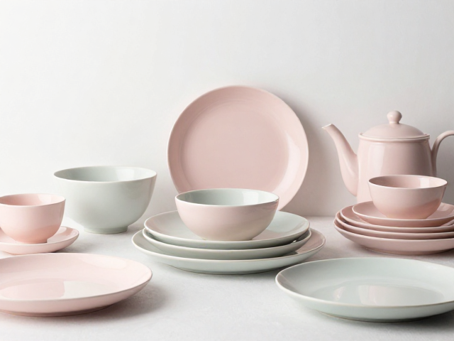 粉彩餐具茶具，层次丰富的艺术美学，打造高颜值餐桌生活