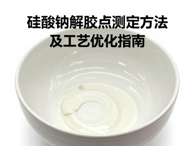 釉浆中硅酸钠解胶点测定方法及工艺优化指南
