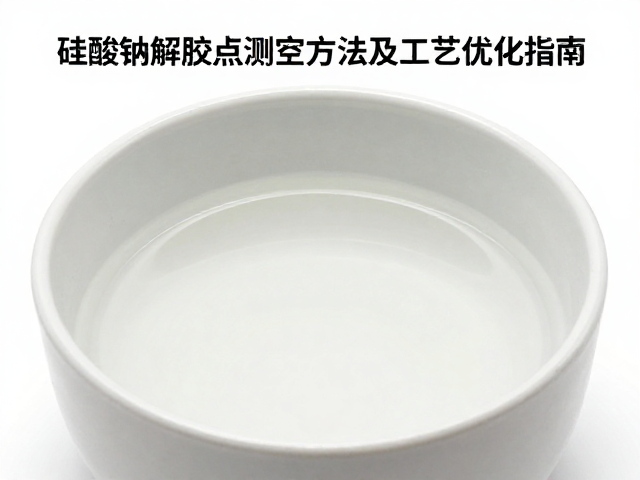 釉浆中硅酸钠解胶点测定方法及工艺优化指南