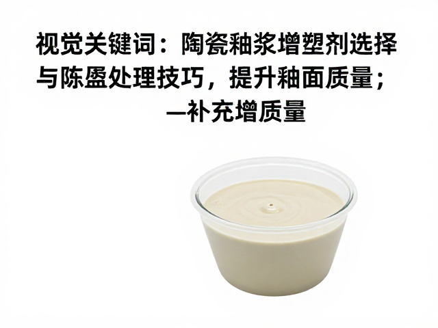 陶瓷釉浆增塑剂选择与陈腐处理技巧,提升釉面质量