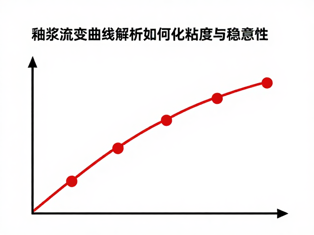 釉浆流变曲线解析,解胶剂如何优化粘度与稳定性