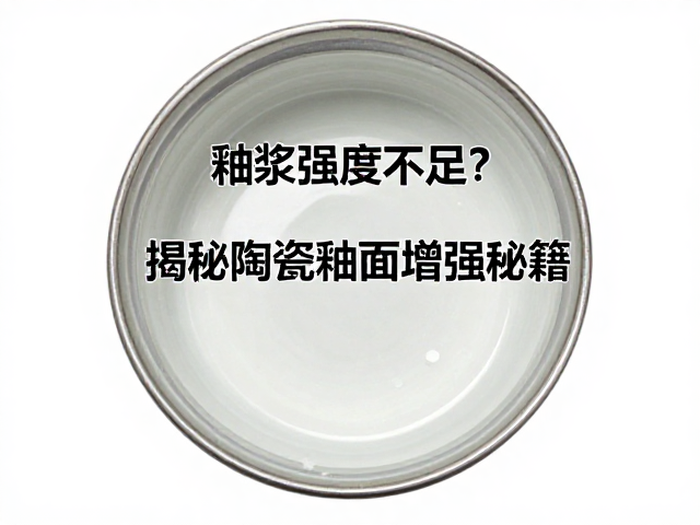 釉浆强度不足？加水玻璃需配固相，揭秘陶瓷釉面增强秘籍