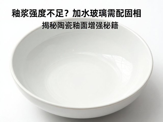 釉浆强度不足？加水玻璃需配固相，揭秘陶瓷釉面增强秘籍