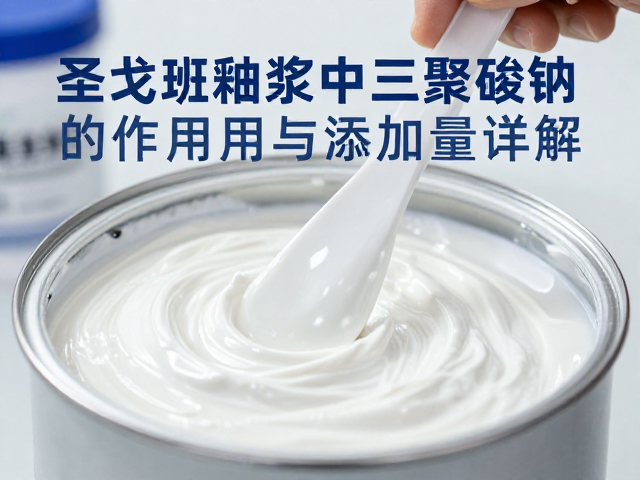 圣戈班釉浆中三聚磷酸钠的作用与添加量详解