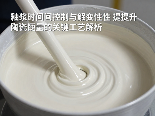 釉浆搅拌时间控制与触变性,提升陶瓷釉面质量的关键工艺解析