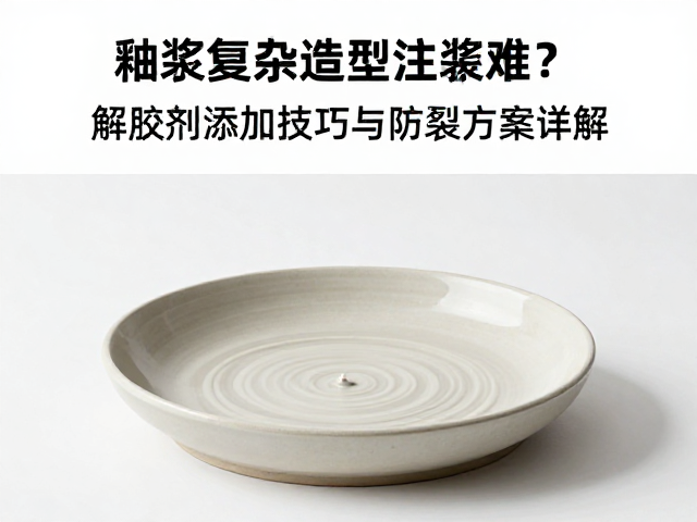 釉浆复杂造型注浆难？解胶剂添加技巧与防裂方案详解