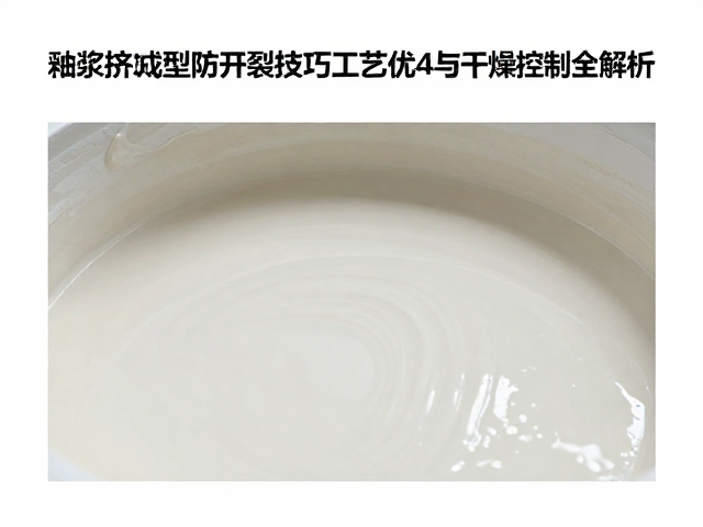 釉浆挤出成型防开裂技巧,工艺优化与干燥控制全解析
