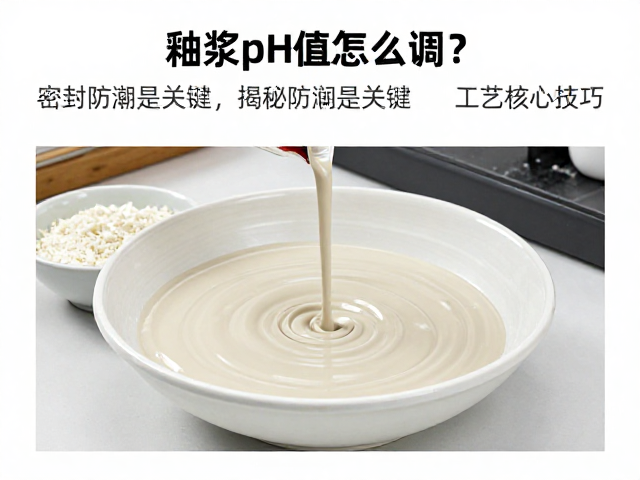 釉浆pH值怎么调？密封防潮是关键，揭秘陶瓷工艺核心技巧