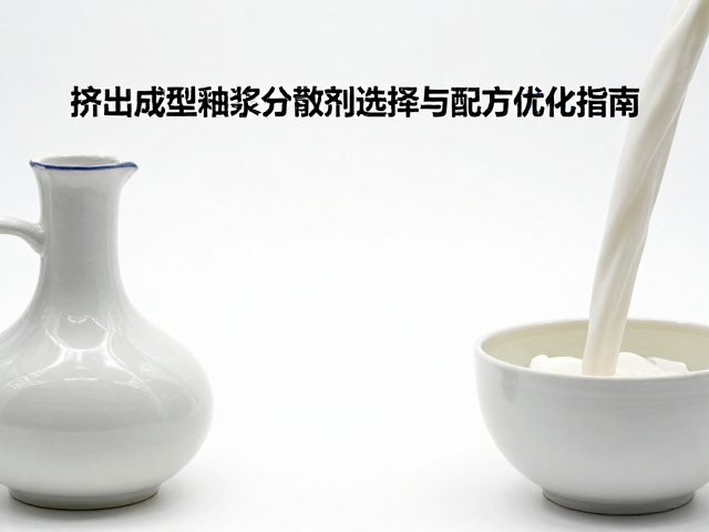 陶瓷挤出成型釉浆分散剂选择与配方优化指南
