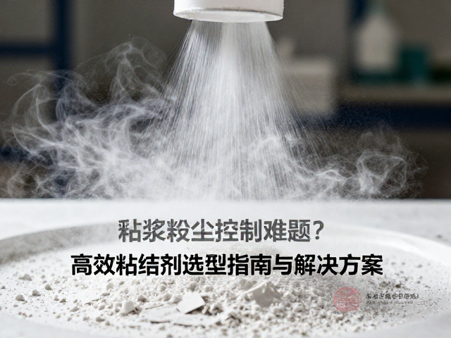 釉浆粉尘控制难题？高效粘结剂选型指南与解决方案