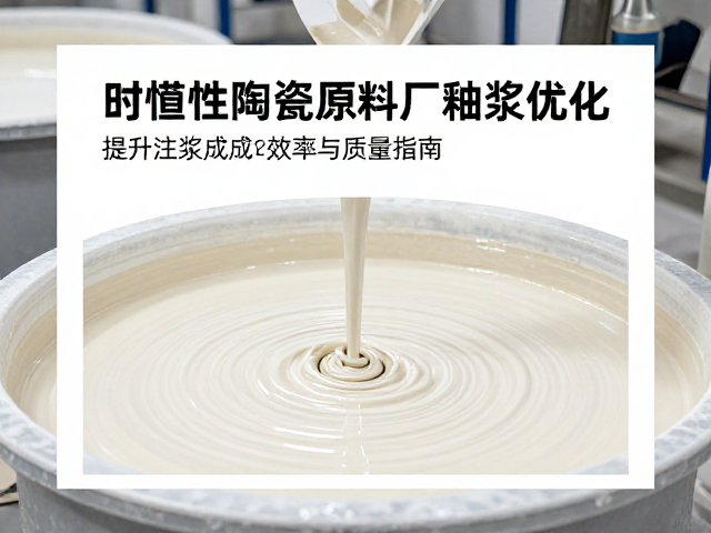 区域性陶瓷原料厂釉浆优化,提升注浆成型效率与质量指南